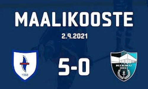 Maalikooste: Hokki–Riemu 2.9.2021, Suomen Cup