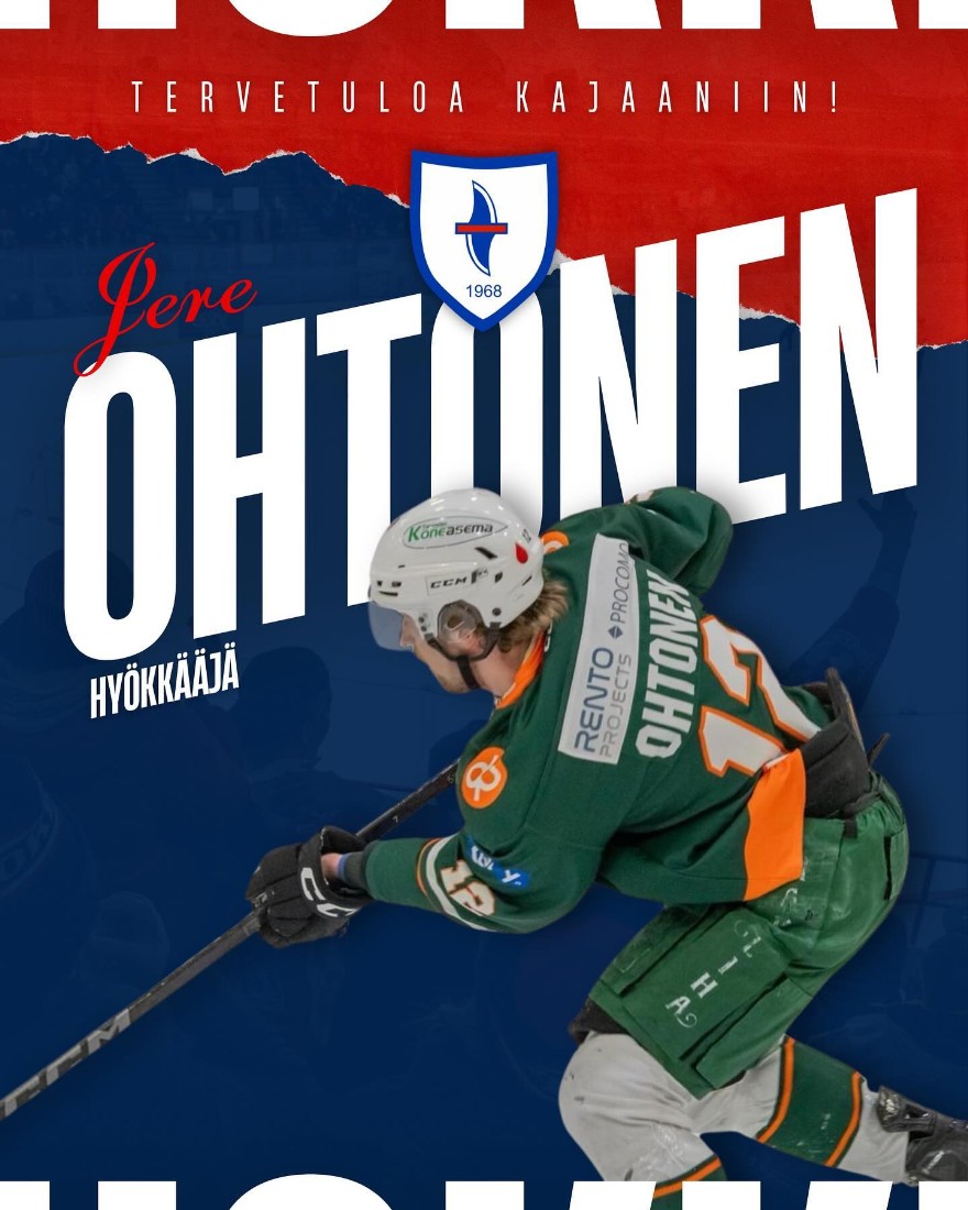 Tervetuloa Hokkiin Jere Ohtonen