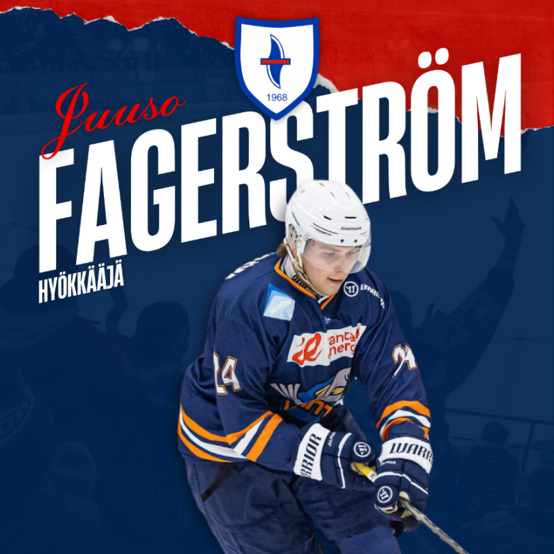 Tervetuloa Hokkiin Juuso Fagerström