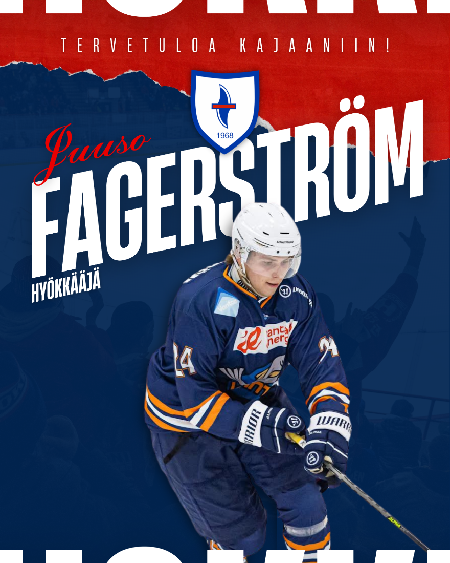 Tervetuloa Hokkiin Juuso Fagerström